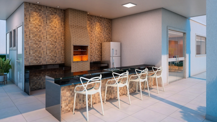 Apartamento, 2 quartos, 43 m² - Foto 2