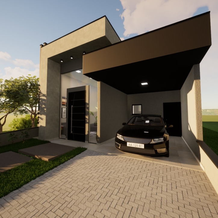 Casa de Condomínio, 3 quartos - Foto 1