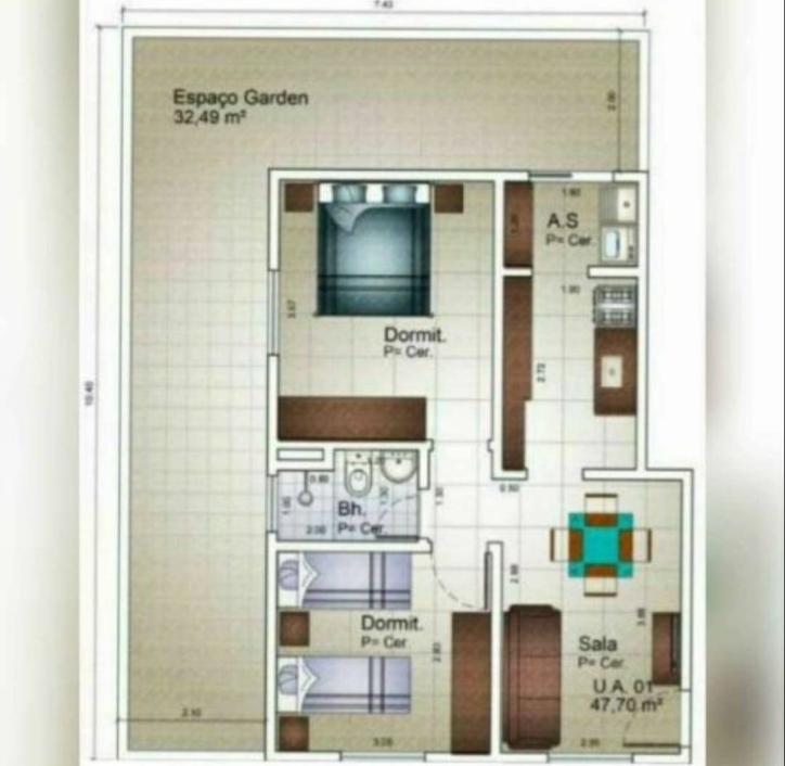Apartamento, 2 quartos, 60 m² - Foto 11