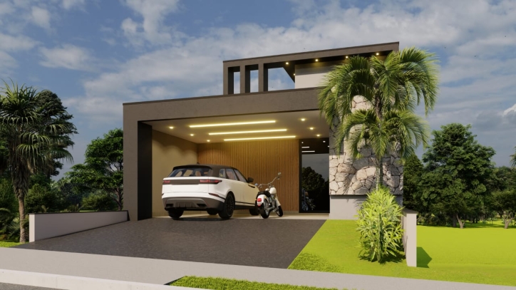 Casa de Condomínio, 3 quartos - Foto 1