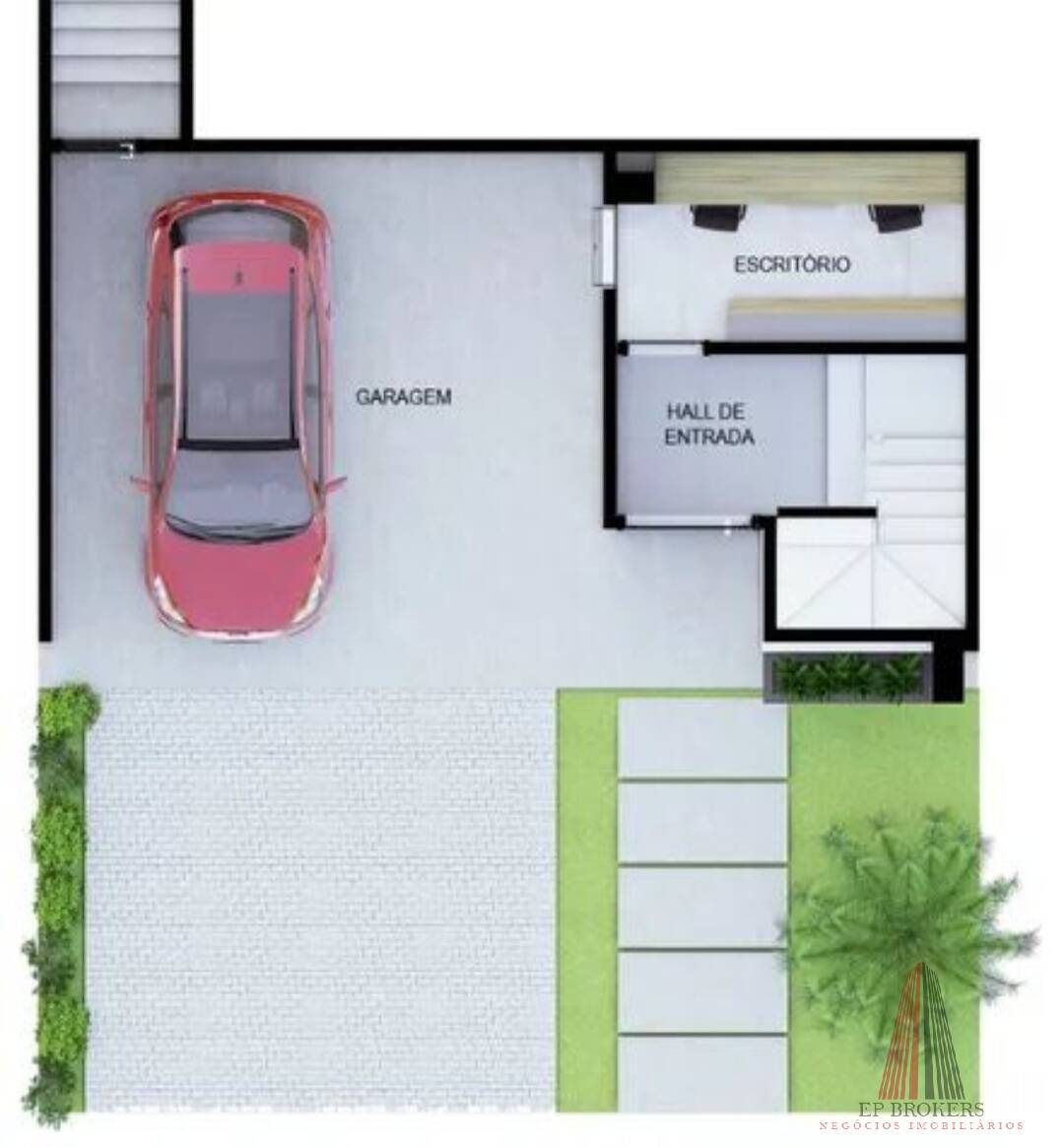 Casa de Condomínio, 3 quartos - Foto 2
