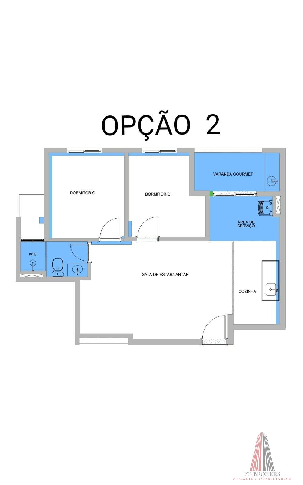 Apartamento, 2 quartos - Foto 13